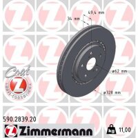 ZIMMERMANN 590.2839.20 Bremsscheibe