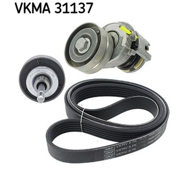 SKF VKMA 31137 Keilrippenriemensatz