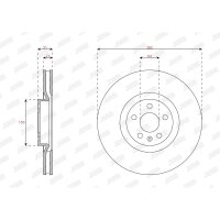 JURID 563452JC-1 Bremsscheibe