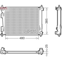 DENSO DRM43010 Kühler, Motorkühlung