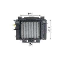 MAHLE AE 196 000P Verdampfer, Klimaanlage