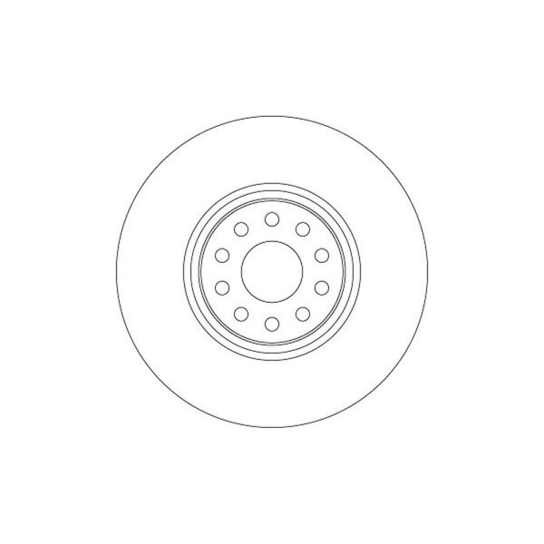 TRW DF6733S Bremsscheibe