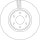 TRW DF6968S Bremsscheibe