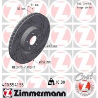 ZIMMERMANN 400.5541.55 Bremsscheibe