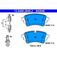 ATE 13.0460-2646.2 Bremsbelagsatz, Scheibenbremse