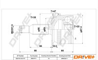 DR!VE+ DP2110.10.3111 Gelenksatz, Antriebswelle