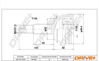 DR!VE+ DP2110.10.3203 Gelenksatz, Antriebswelle