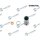 Dr.Motor Automotive DRM0706L Reparatursatz, Einspritzdüse