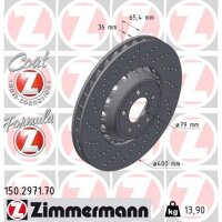 ZIMMERMANN 150.2971.70 Bremsscheibe
