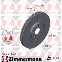 ZIMMERMANN 150.2977.20 Bremsscheibe