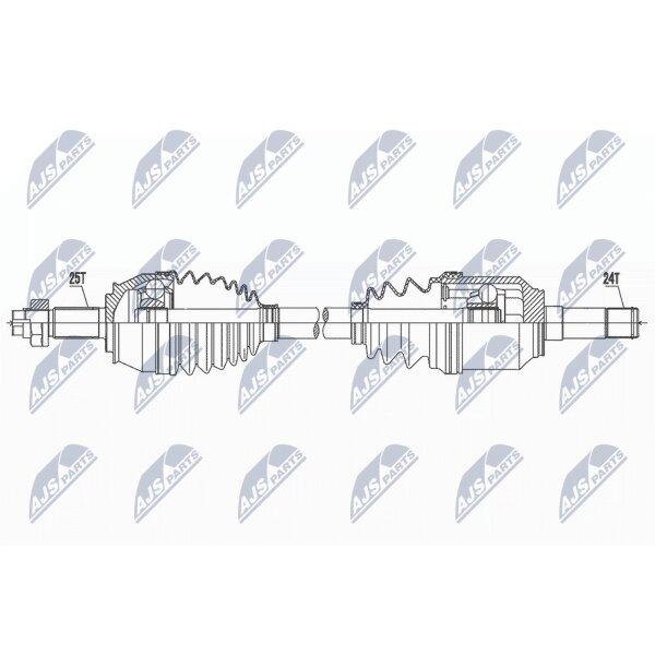 NTY NPW-FT-055 Antriebswelle