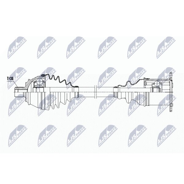 NTY NPW-AU-023 Antriebswelle