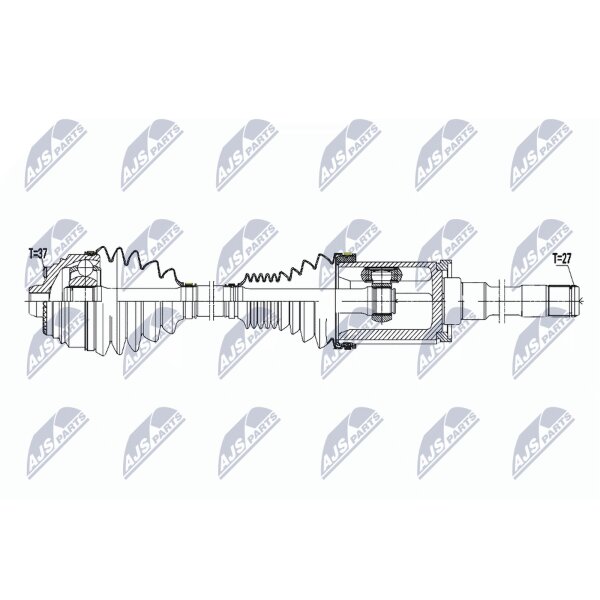 NTY NPW-BM-178 Antriebswelle