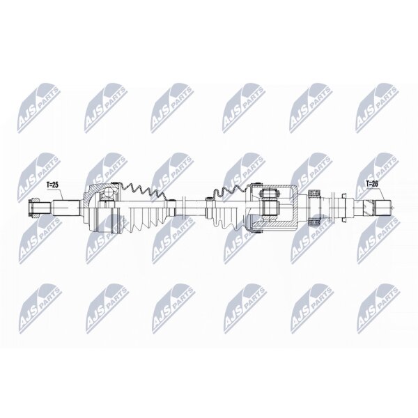 NTY NPW-RE-187 Antriebswelle
