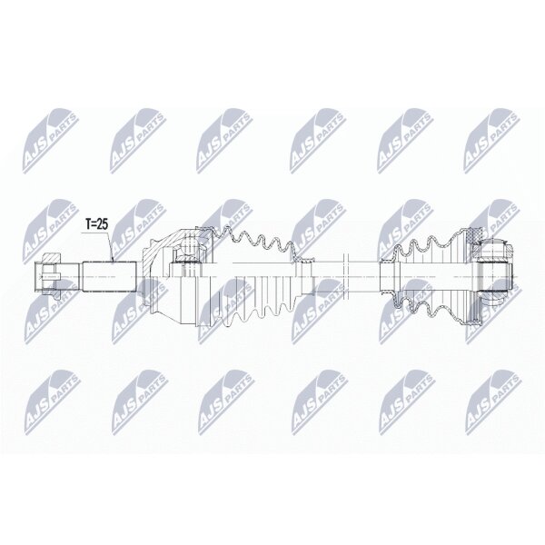 NTY NPW-FT-023 Antriebswelle