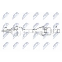 NTY NPW-FR-092 Antriebswelle