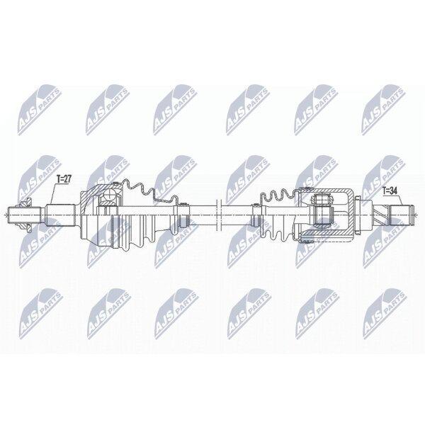 NTY NPW-FR-139 Antriebswelle