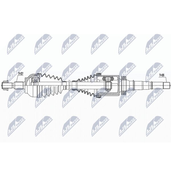 NTY NPW-FR-135 Antriebswelle