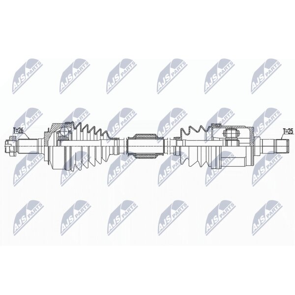 NTY NPW-HD-090 Antriebswelle