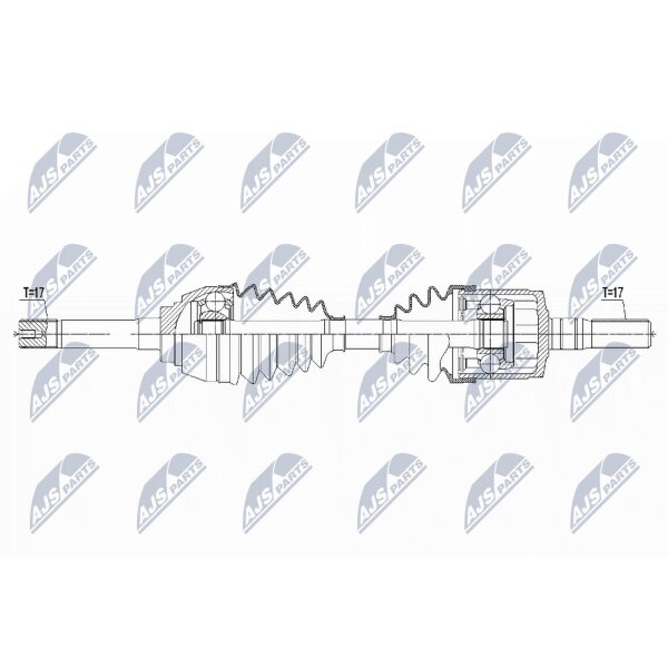 NTY NPW-IS-005 Antriebswelle