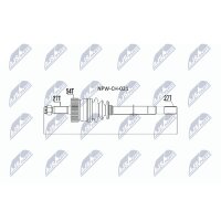 NTY NPW-CH-021 Antriebswelle