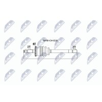 NTY NPW-CH-018 Antriebswelle