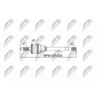 NTY NPW-CH-016 Antriebswelle