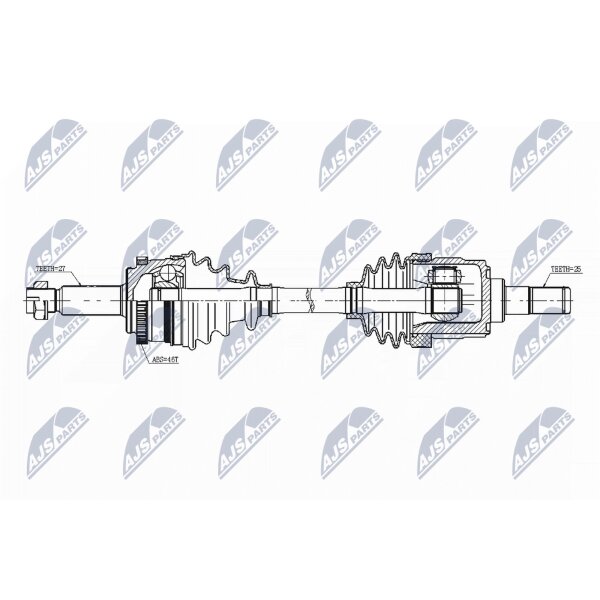 NTY NPW-KA-343 Antriebswelle