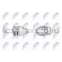 NTY NPW-KA-343 Antriebswelle