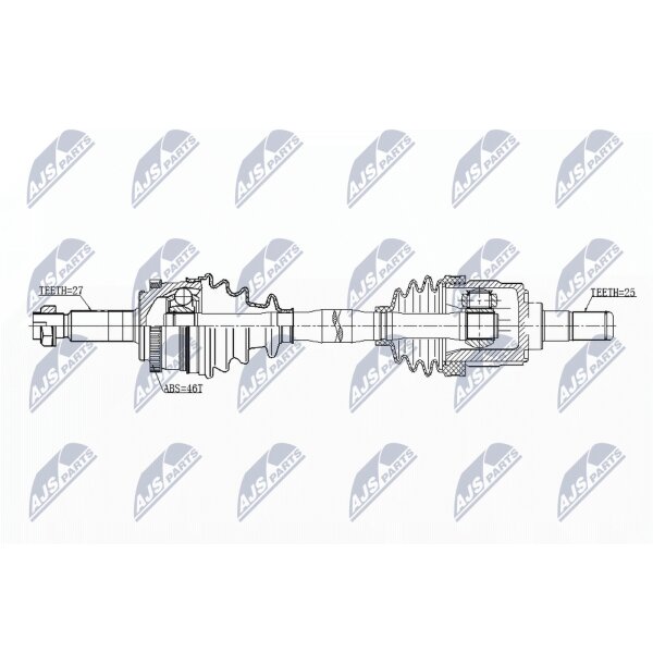 NTY NPW-KA-344 Antriebswelle