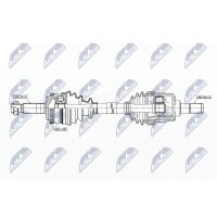 NTY NPW-KA-344 Antriebswelle