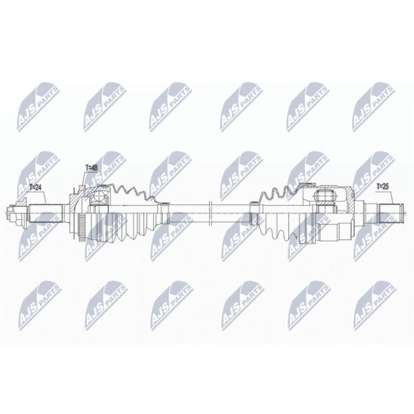 NTY NPW-KA-374 Antriebswelle