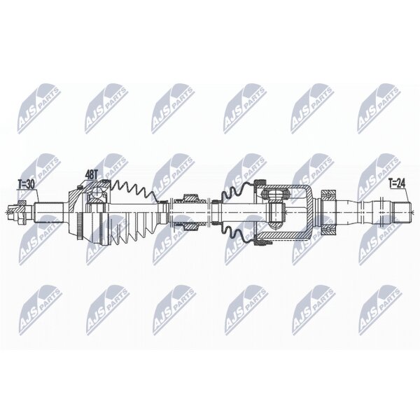 NTY NPW-TY-153 Antriebswelle