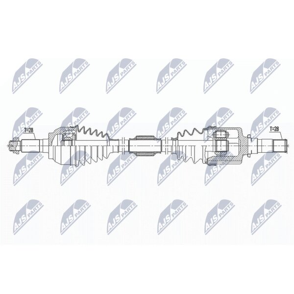 NTY NPW-MZ-062 Antriebswelle