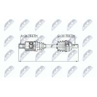 NTY NPW-ME-035 Antriebswelle