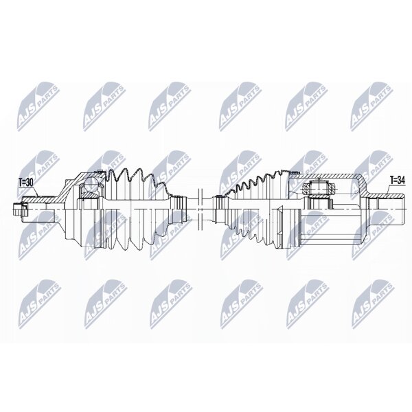 NTY NPW-ME-096 Antriebswelle