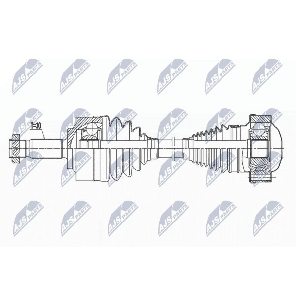 NTY NPW-ME-126 Antriebswelle