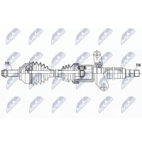 NTY NPW-BM-190 Antriebswelle