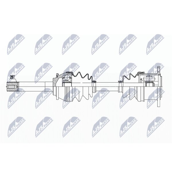 NTY NPW-MS-051 Antriebswelle