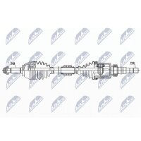 NTY NPW-NS-148 Antriebswelle