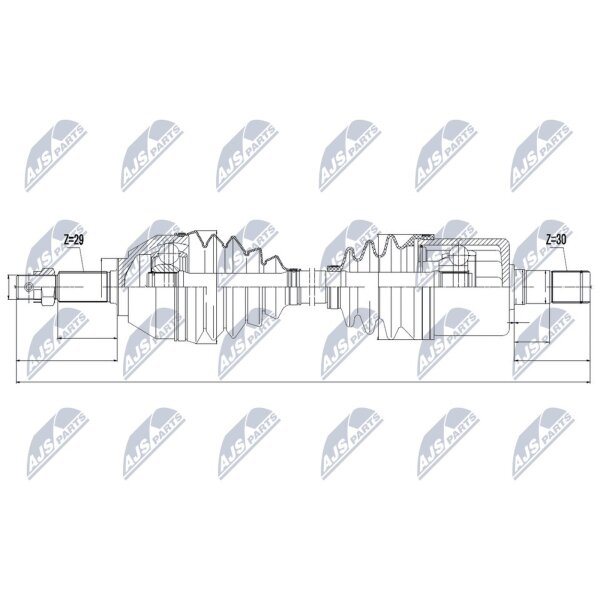 NTY NPW-NS-048 Antriebswelle