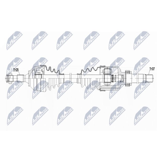 NTY NPW-PE-081 Antriebswelle