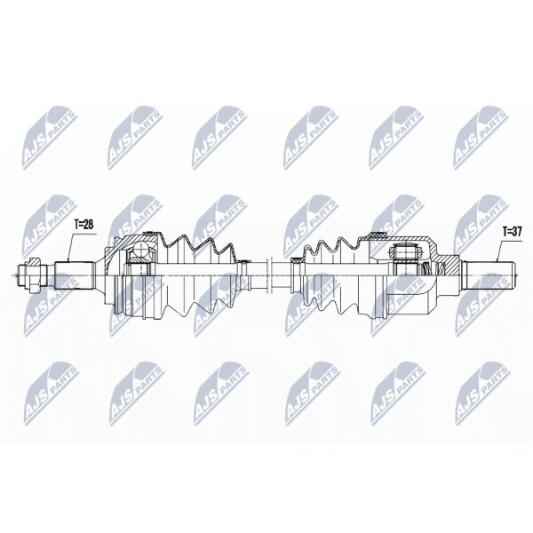 NTY NPW-PE-039 Antriebswelle