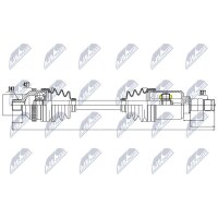 NTY NPW-ME-030 Antriebswelle