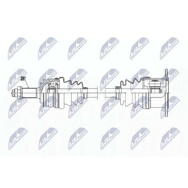 NTY NPW-SU-021 Antriebswelle