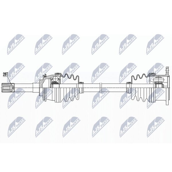 NTY NPW-SU-056 Antriebswelle
