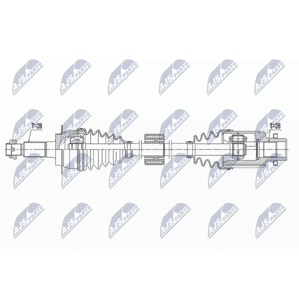 NTY NPW-SU-035 Antriebswelle