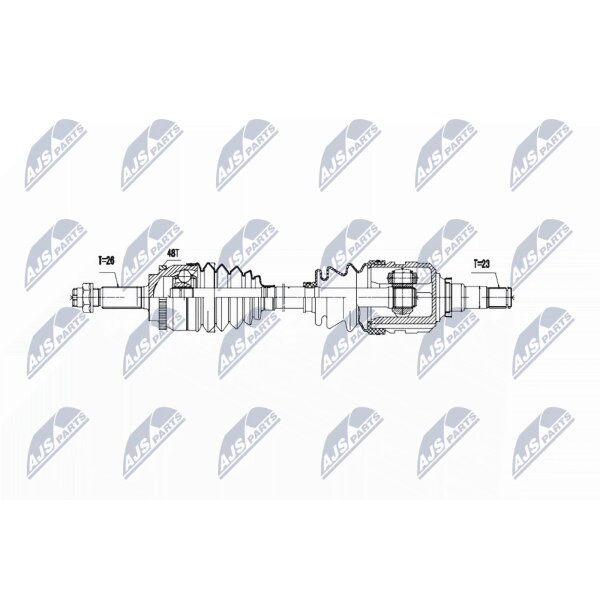 NTY NPW-TY-056 Antriebswelle