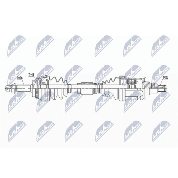 NTY NPW-TY-131 Antriebswelle