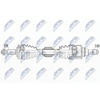 NTY NPW-TY-185 Antriebswelle